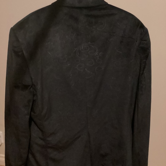New Look Black Velvet Jacket size42 - Picture 3 of 8